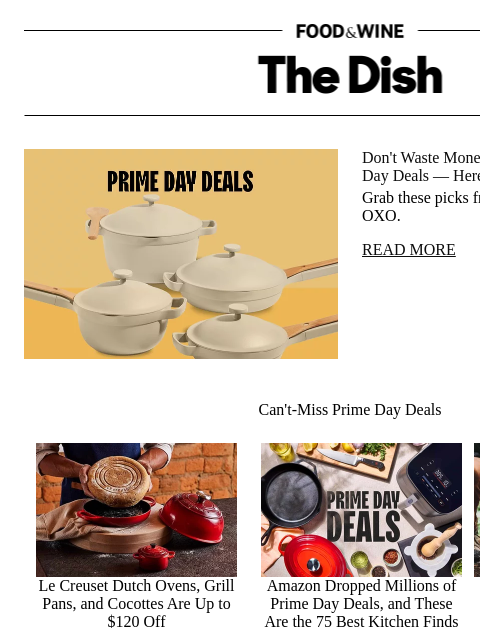 foodandwine newsletter: Don't Waste Money on These October Prime Day Deals