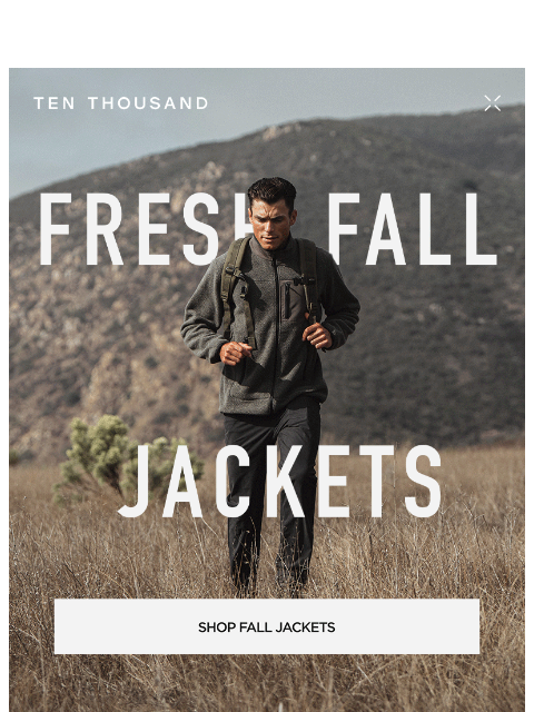 tenthousand newsletter: New In: Fresh Fall Jackets