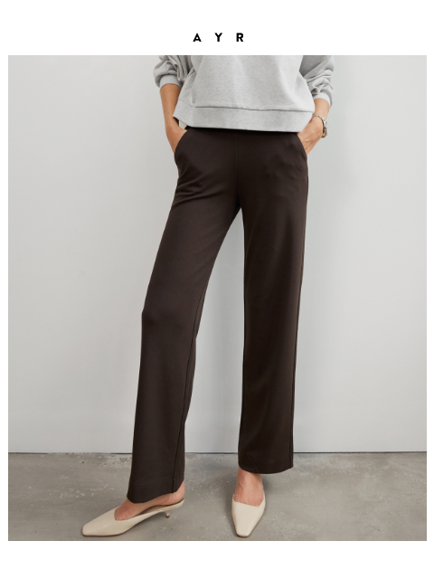 ayr newsletter: all the cool girls love this pant