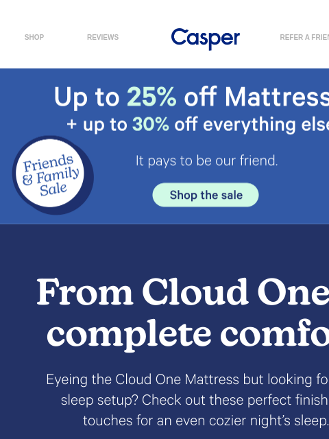 casper newsletter: The Cloud One Crew