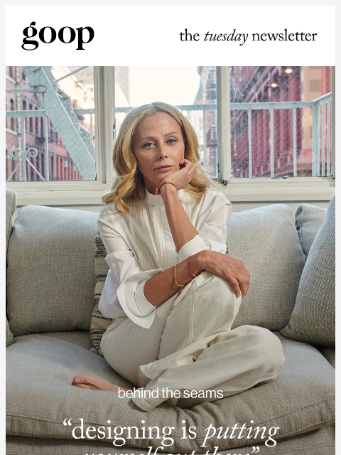 goop newsletter: the Tuesday newsletter