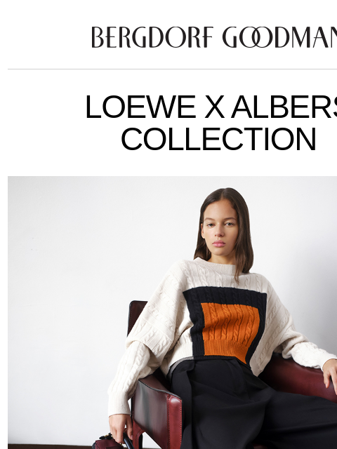 bergdorfgoodman newsletter: Spotlight: LOEWE x Albers Collection