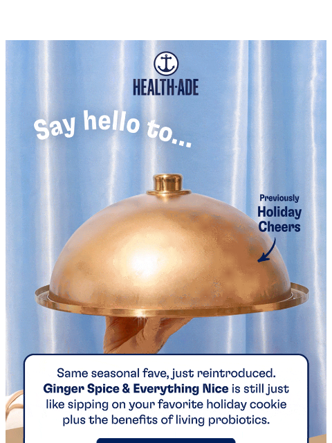 health-ade newsletter: Holiday Cheers is back... with a twist ✨