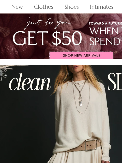 freepeople newsletter: Having a monochrome moment...