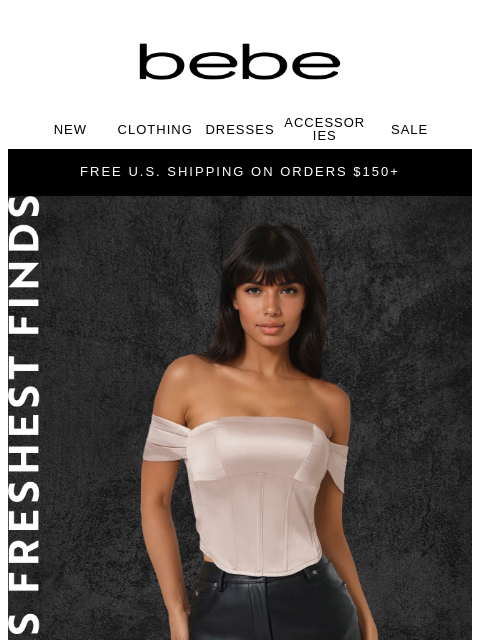 bebe newsletter: NEW LOOKS 😍