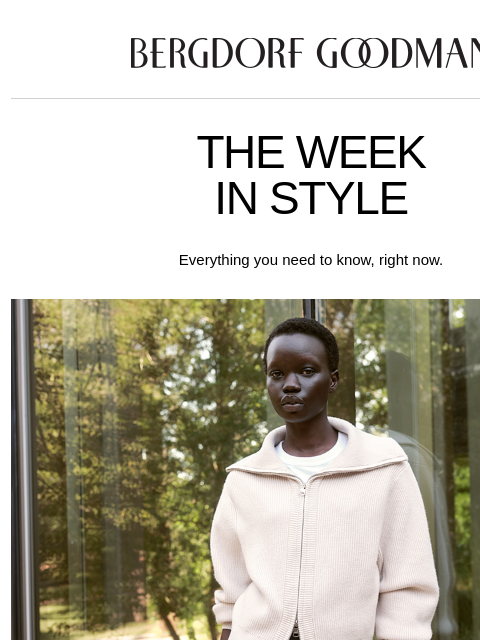 bergdorfgoodman newsletter: The Week In Style: On The Go