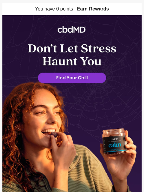 cbdmd newsletter: The Scariest Thing This Week? Your Calendar.