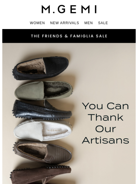 mgemi newsletter: Just In & 20% Off: The Felize Shearling