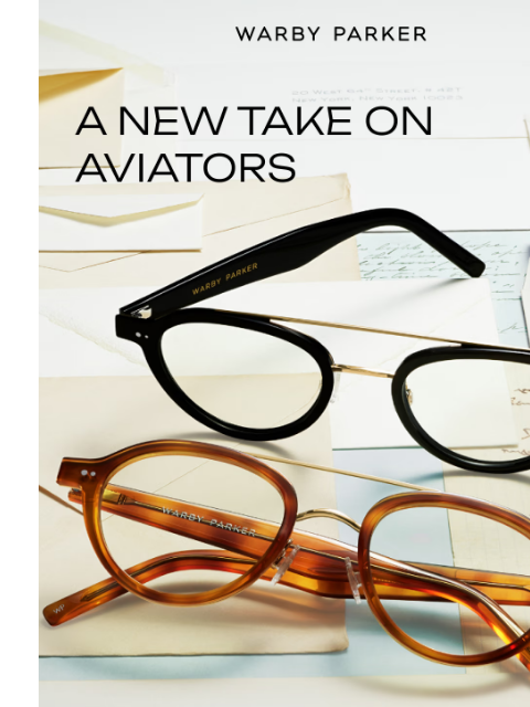 warbyparker newsletter: Updates available ➡️