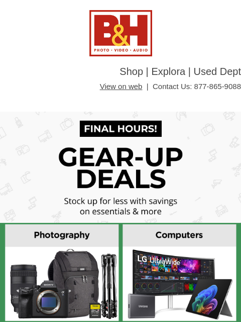 bhphotovideo newsletter: NVIDIA RTX Spark-Powered AI Laptops Coming to B&H