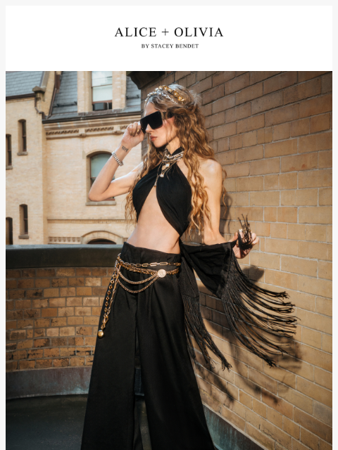 aliceandolivia newsletter: The Scarf Top Trend!