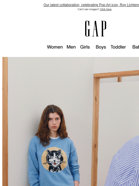 gap newsletter: Gap | Lichtenstein | Whitney