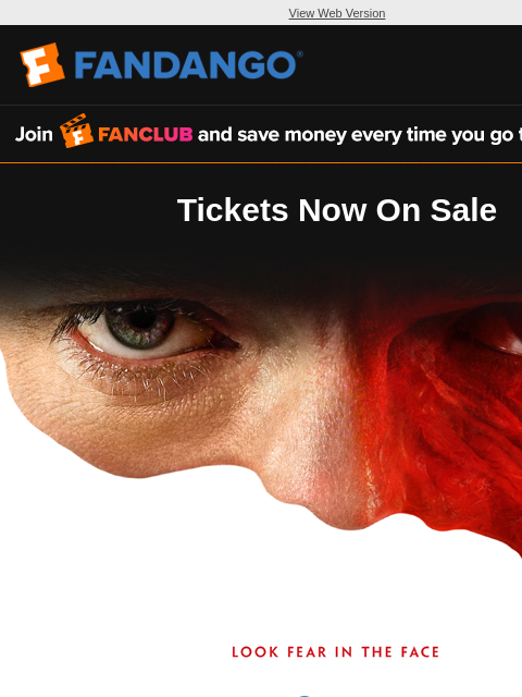 fandango newsletter: Get Tickets for Clayface
