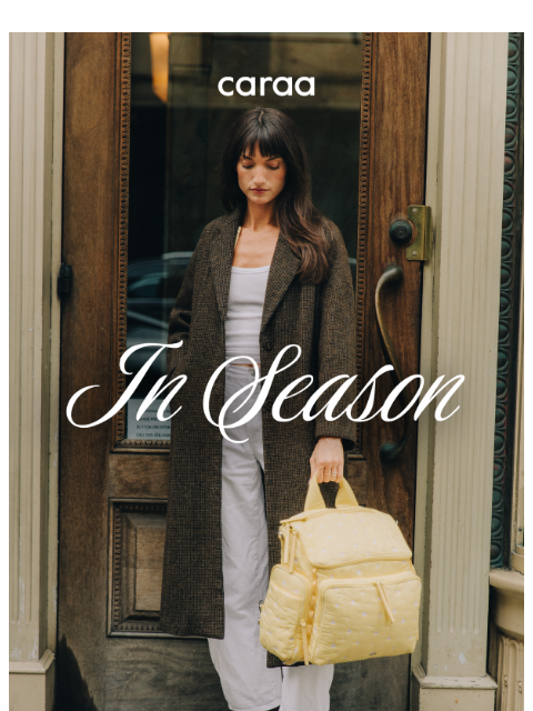caraa newsletter: Our Most-Loved Baby Bag