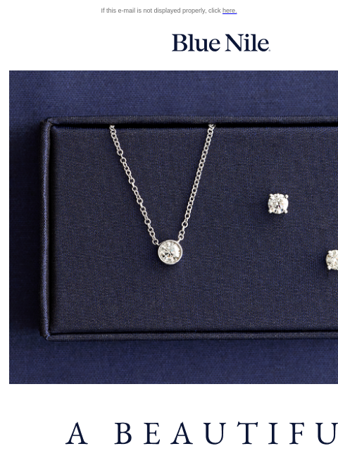 bluenile newsletter: Order an Engagement Ring, Get a Gift*