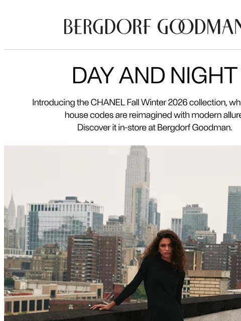 bergdorfgoodman newsletter: The CHANEL Fall Winter 2026 Collection