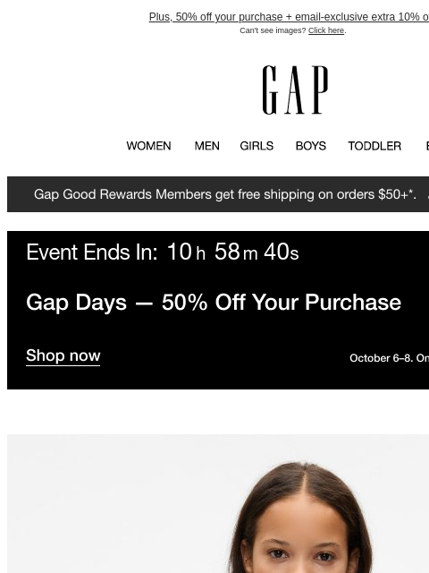 Plus, 50% off your purchase + email-exclusive extra 10% off. ‌ ‌ ‌ ‌ ‌ ‌ ‌ ‌ ‌ ‌ ‌ ‌ ‌ ‌ ‌ ‌ ‌ ‌ ‌ ‌ ‌ ‌ ‌ ‌ ‌ ‌ ‌ ‌ ‌ ‌ ‌ ‌ ‌ ‌ ‌ ‌ ‌ ‌ ‌ ‌ ‌ ‌ ‌ ‌ ‌ ‌ ‌ ‌ ‌ ‌ ‌ ‌ ‌ ‌ ‌ ‌ ‌ ‌ ‌ ‌ ‌ ‌ ‌ ‌ ‌ ‌ ‌ ‌ ‌ ‌