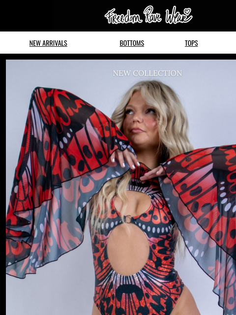 freedomravewear newsletter: She Came. She Slayed. She Vanished.