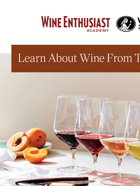 wineenthusiast newsletter: 🚨Last Chance to Register for WSET Level 1 in Wine...