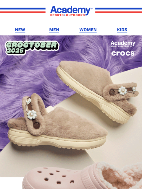 academy newsletter: New Croctober Styles Are Here!