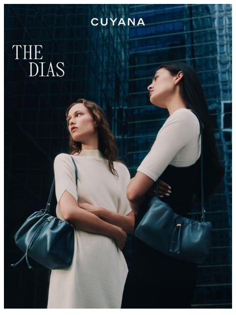 cuyana newsletter: New Dia Bags Have Arrived