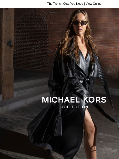 michaelkorsmail newsletter: It's Leather Weather