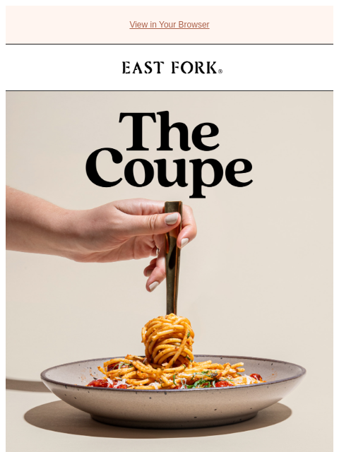 eastfork newsletter: Built for bucatini 🍝