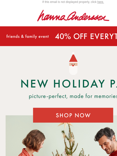 hannaandersson newsletter: Our PJ Of The Week Just Dropped...