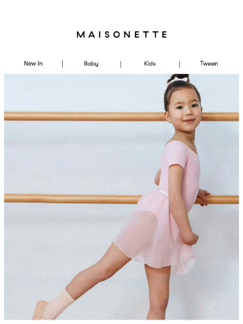 maisonette newsletter: Basketball 🏀 Ballet 🩰 Football 🏈