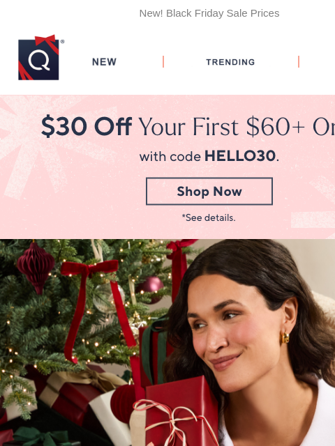 qvcemail newsletter: Festive? We're Just Getting Started