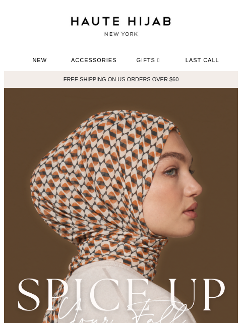 hautehijab newsletter: Serving Pumpkin Spice...No latte required