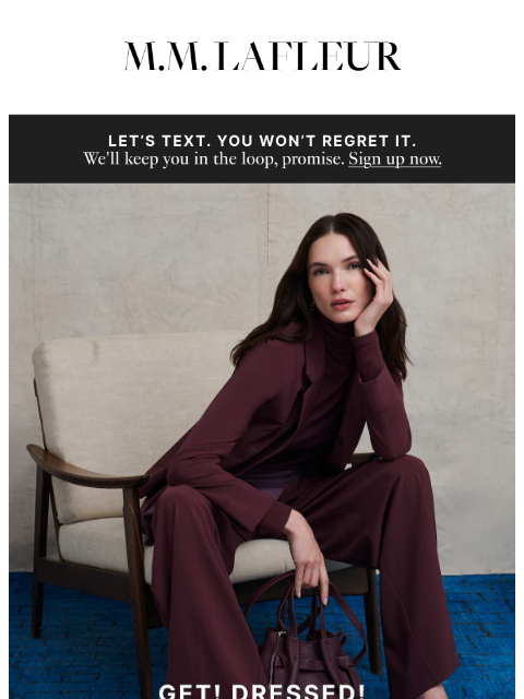 mmlafleur newsletter: Wear! To! Work!
