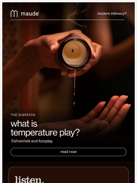 getmaude newsletter: the dispatch