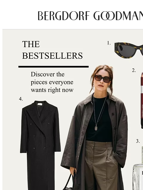 bergdorfgoodman newsletter: The Week’s Bestsellers: Fall Essentials
