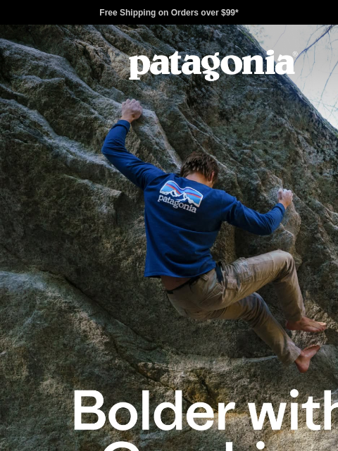 patagonia newsletter: New graphic tees on organic cotton