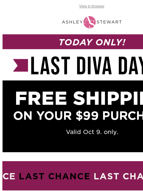 Last day to redeem diva dollars, too!͏‌ ͏‌ ͏‌ ͏‌ ͏‌ ͏‌ ͏‌ ͏‌ ͏‌ ͏‌ ͏‌ ͏‌ ͏‌ ͏‌ ͏‌ ͏‌ ͏‌ ͏‌ ͏‌ ͏‌ ͏‌ ͏‌ ͏‌ ͏‌ ͏‌ ͏‌ ͏‌ ͏‌ ͏‌ ͏‌ ͏‌ ͏‌ ͏‌ ͏‌ ͏‌ ͏‌ ͏‌ ͏‌ ͏‌ ͏‌ ͏‌ ͏‌ ͏‌ ͏‌ ͏‌ ͏‌ ͏‌ ͏‌ ͏‌ ͏‌ ͏‌ ͏‌ ͏‌ ͏‌ ͏‌