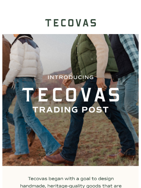 INTRODUCING TECOVAS TRADING POST ͏ ͏ ͏ ͏ ͏ ͏ ͏ ͏ ͏ ͏ ͏ ͏ ͏ ͏ ͏ ͏ ͏ ͏ ͏ ͏ ͏ ͏ ͏ ͏ ͏ ͏ ͏ ͏ ͏ ͏ ͏ ͏ ͏ ͏ ͏ ͏ ͏ ͏ ͏ ͏ ͏ ͏ ͏ ͏ ͏ ͏ ͏ ͏ ͏ ͏ ͏ ͏ ͏ ͏ ͏ ͏ ͏ ͏ ͏ ͏ ͏ ͏ ͏ ͏ ͏ ͏ ͏ ͏ ͏ ͏ ͏ ͏ ͏ ͏ ͏ ͏ ͏ ͏ ͏ ͏ ͏ ͏ ͏ ͏