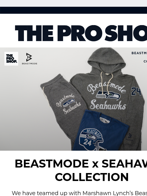 seahawksemail newsletter: Beastmode x Seahawks Collection