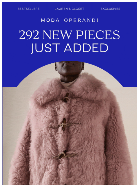 modaoperandi newsletter: Your weekly refresh is here