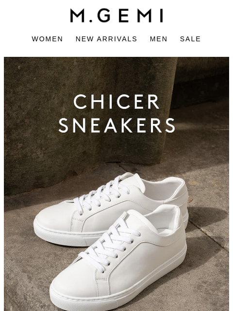 mgemi newsletter: Our Best-Selling Sneaker Ever