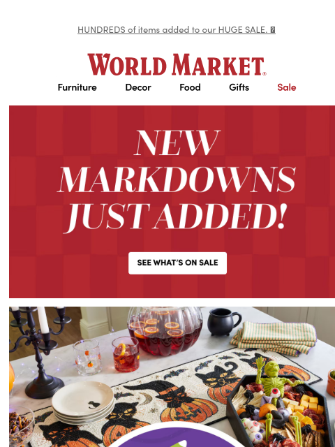emailworldmarket newsletter: π₯NEW MARKDOWNS π₯