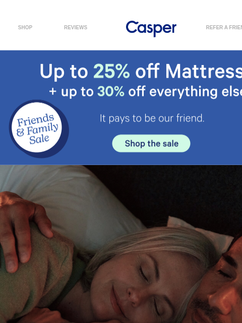 casper newsletter: Fall forecast: 100% chance of cozy βοΈ