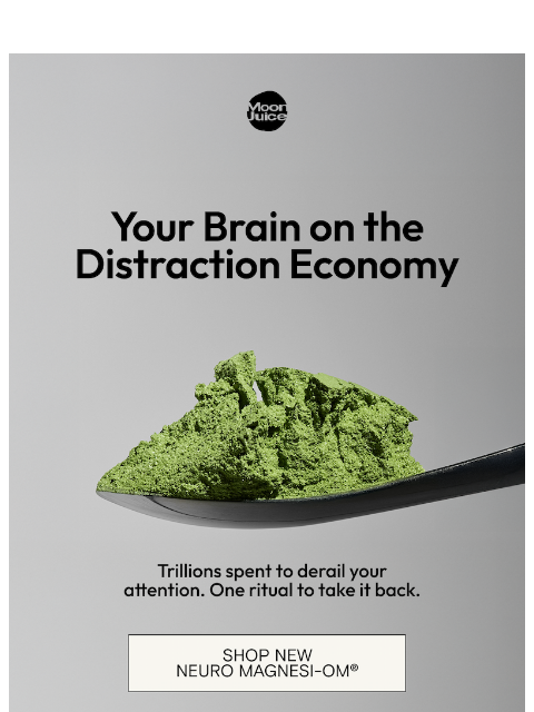 moonjuice newsletter: is your brain broken?