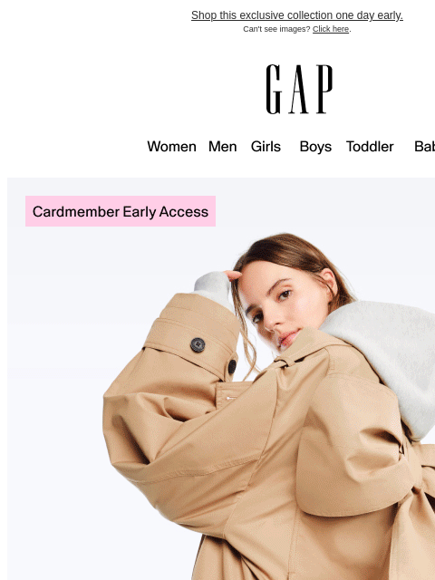 gap newsletter: Early access: Gap × Sandy Liang