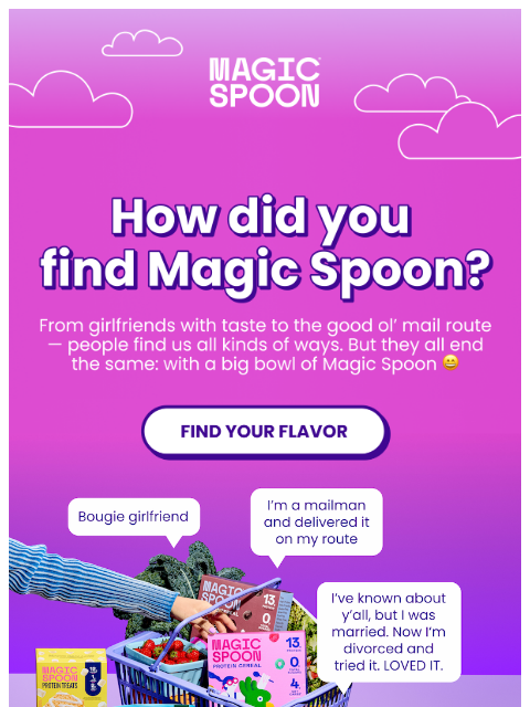 magicspoon newsletter: π How people discover us might surprise you...