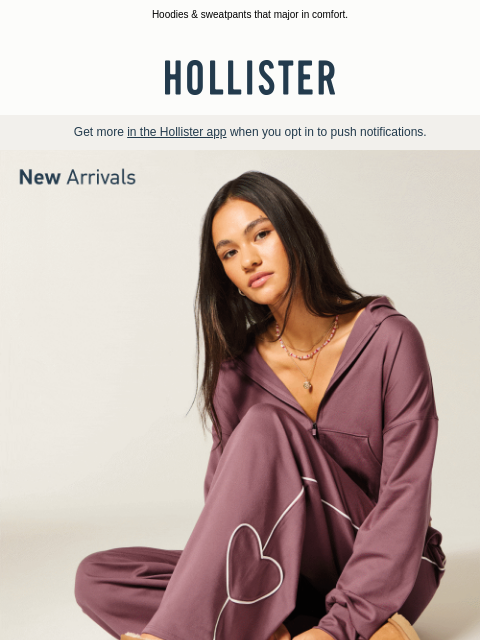 hollisterco newsletter: New arrivals: dorm life.