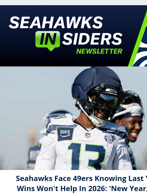 seahawksemail newsletter: 'New Year, New Season'