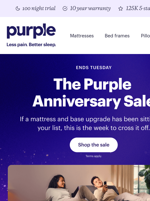 purple newsletter: We’re past the halfway mark