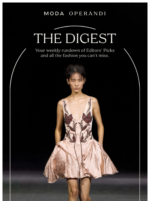 modaoperandi newsletter: Details, DETAILS 🔍