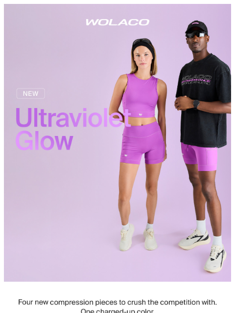 wolaco newsletter: NEW  | Solid Ultraviolet Gear Just Landed 🔥